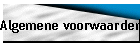 Algemene voorwaarden