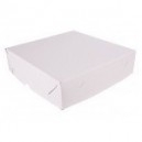gebaksdoos/taartdozen wit 27x27x5 cm